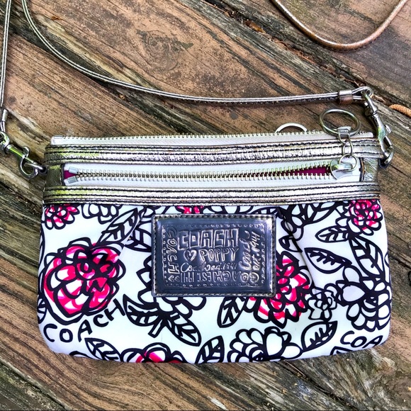 Coach Poppy Floral Graffiti Bag - Picture 1 of 6